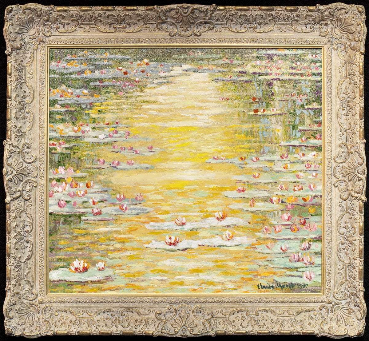 Waterlilies,1907 - Edition - SOLD OUT by artist John Myatt - Wyecliffe Galleries