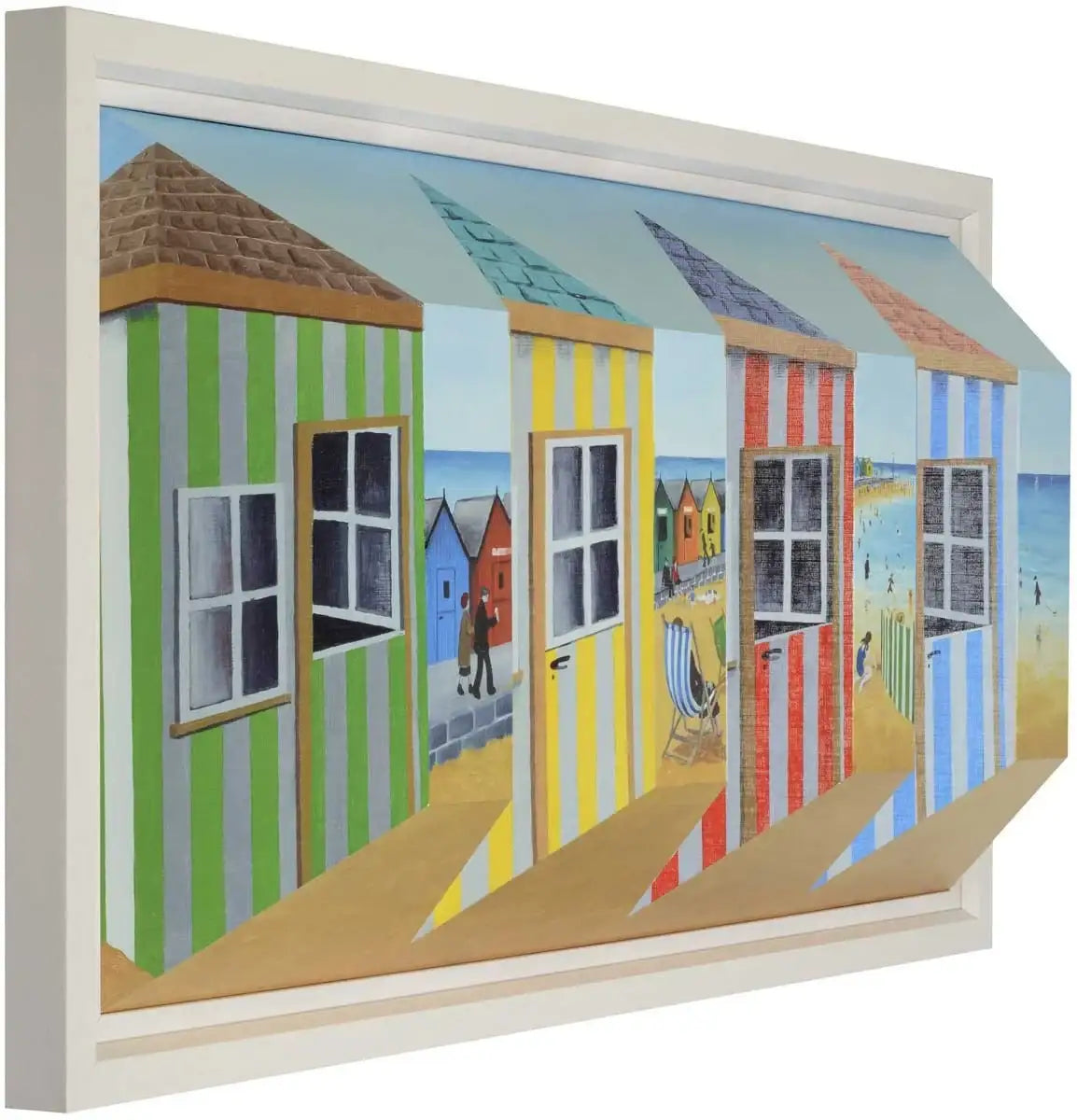 The Beach - SOLD OUT by artist John Wilson - Wyecliffe Galleries