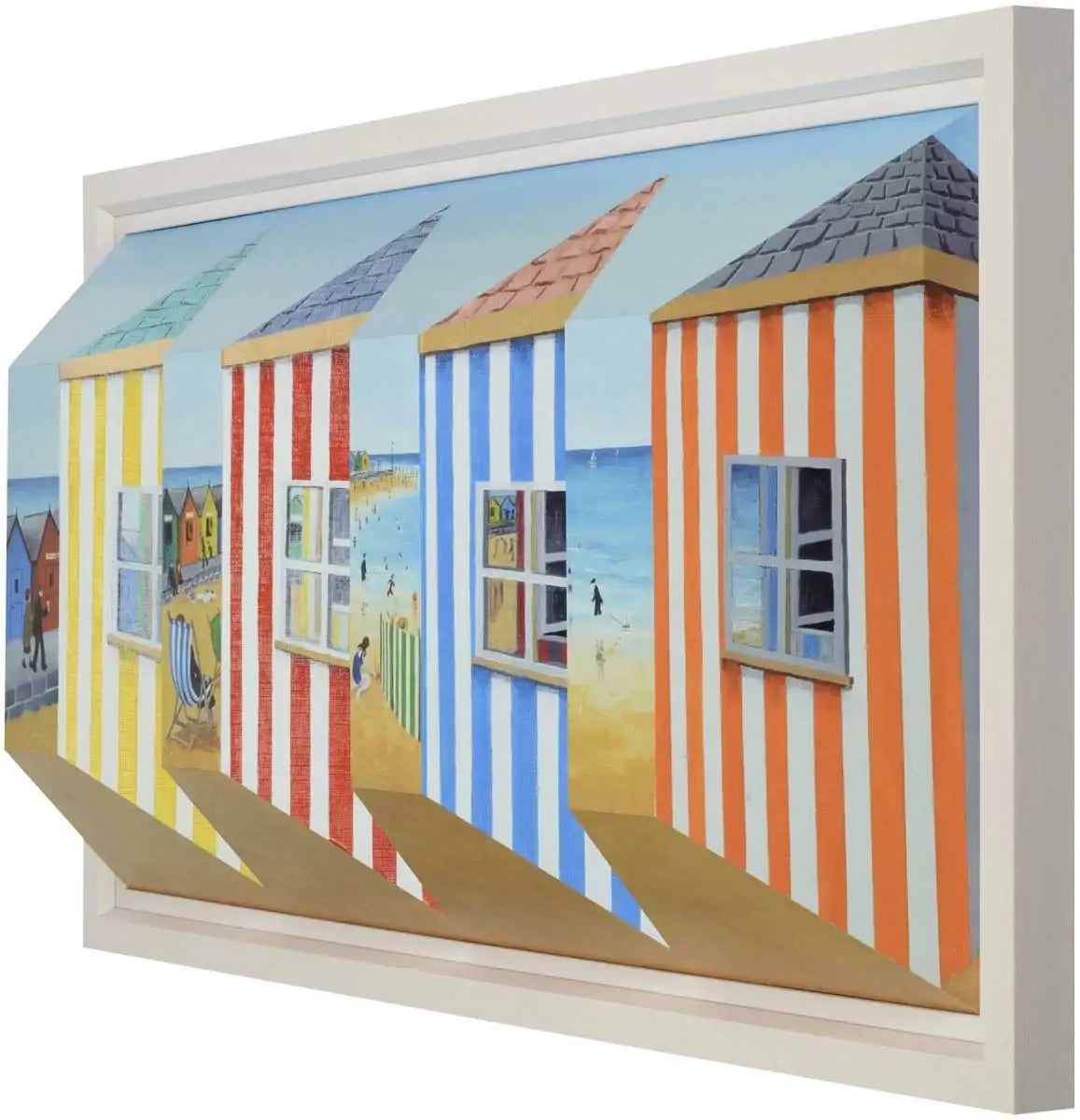 The Beach - SOLD OUT by artist John Wilson - Wyecliffe Galleries