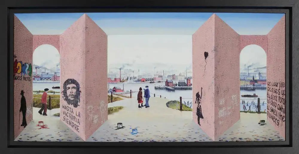 Two Canals - Limited Edition - SOLD OUT by artist John Wilson - Wyecliffe Galleries