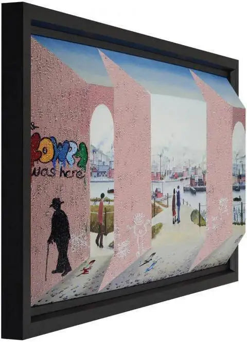 Two Canals - Limited Edition - SOLD OUT by artist John Wilson - Wyecliffe Galleries