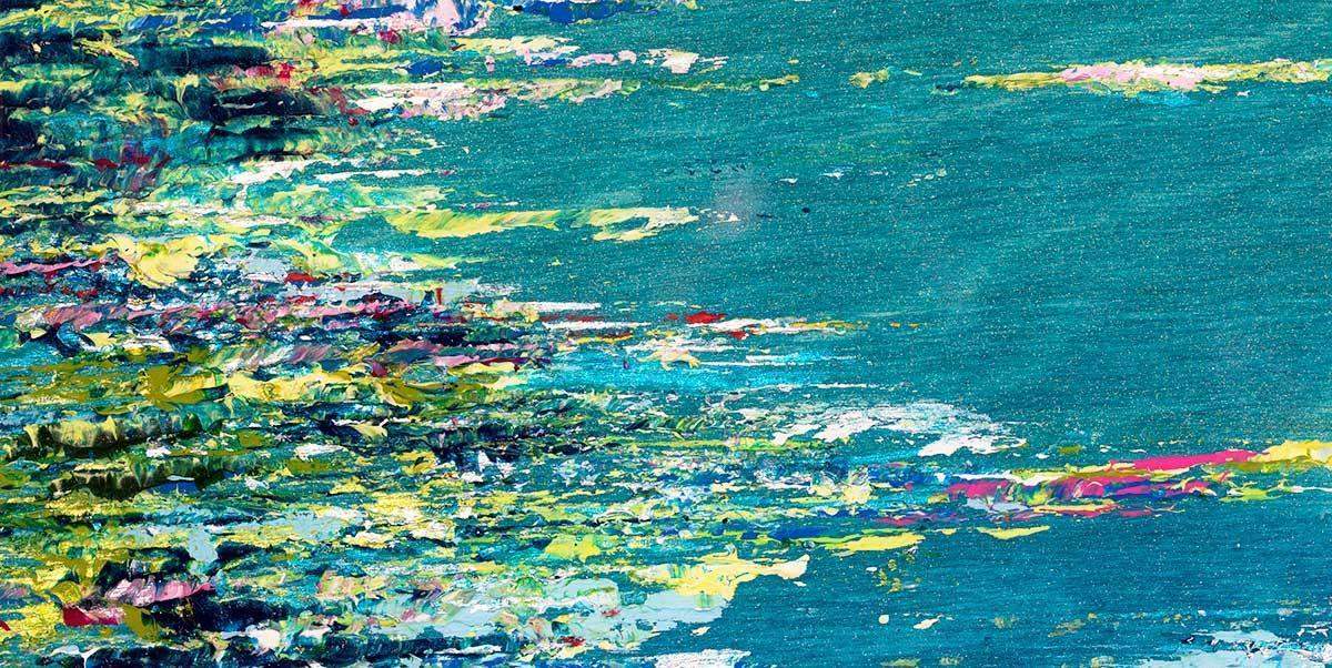 A Calm Night - Original - SOLD by artist Kate Taylor - Wyecliffe Galleries