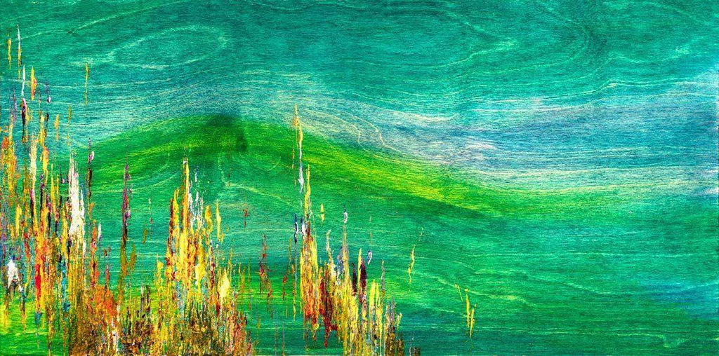 A Distant Shore - Original - SOLD by artist Kate Taylor - Wyecliffe Galleries