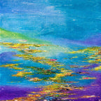 A Touch Of Pink - Original by artist Kate Taylor - Wyecliffe Galleries