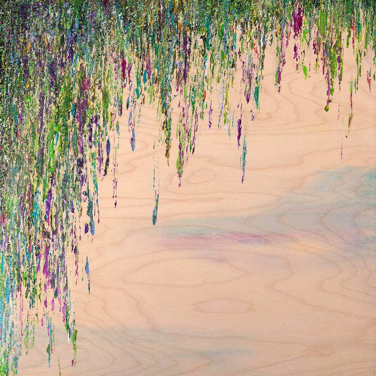 Boston Ivy Square - Original by artist Kate Taylor - Wyecliffe Galleries