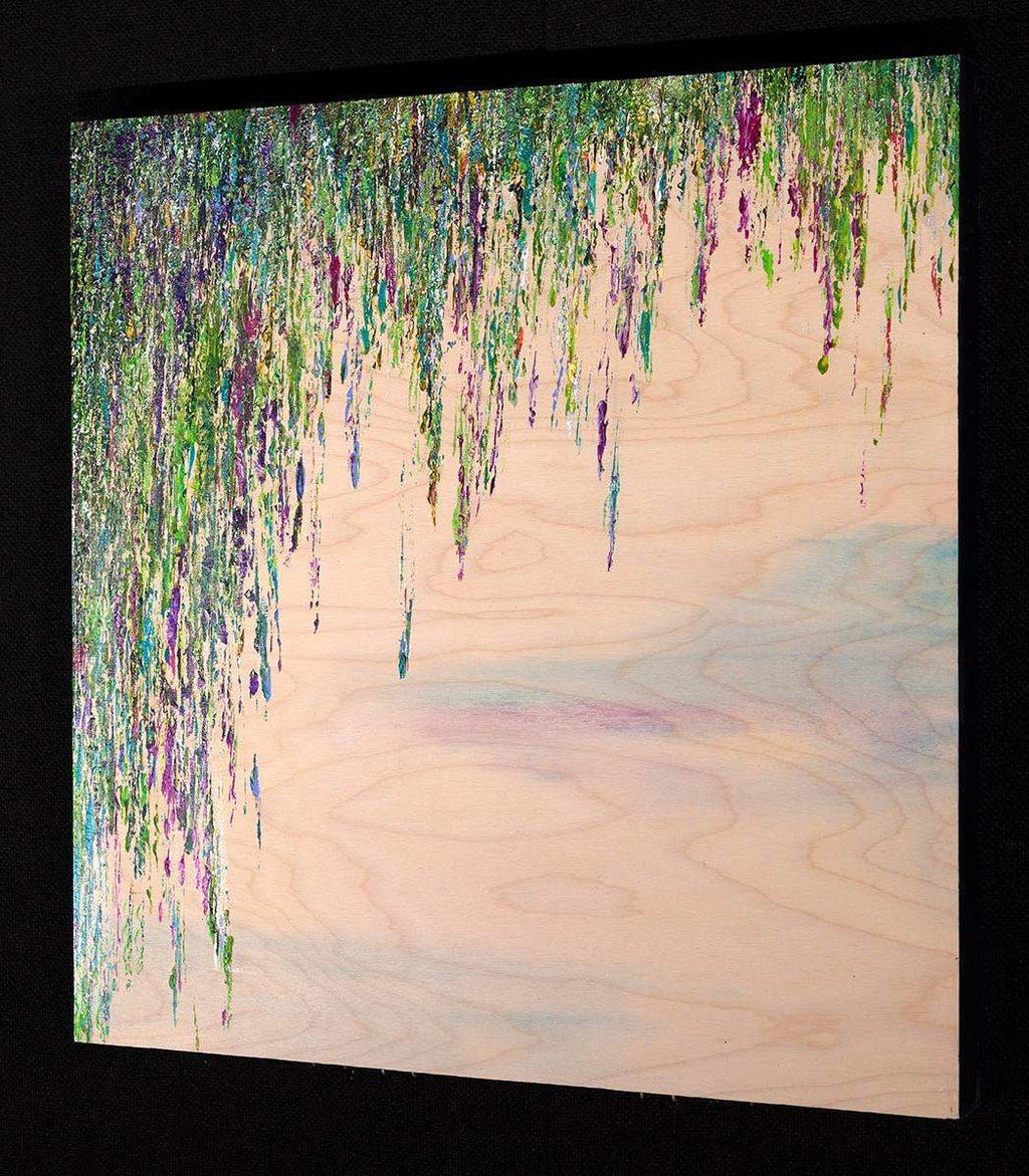 Boston Ivy Square - Original by artist Kate Taylor - Wyecliffe Galleries