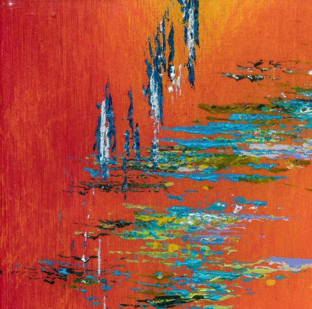 From The Orange Mini - Original - SOLD by artist Kate Taylor - Wyecliffe Galleries