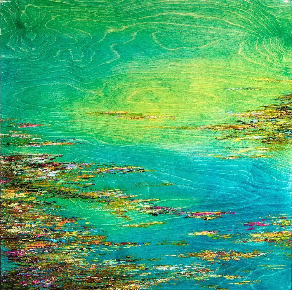 Late Evening Calm - SOLD by artist Kate Taylor - Wyecliffe Galleries
