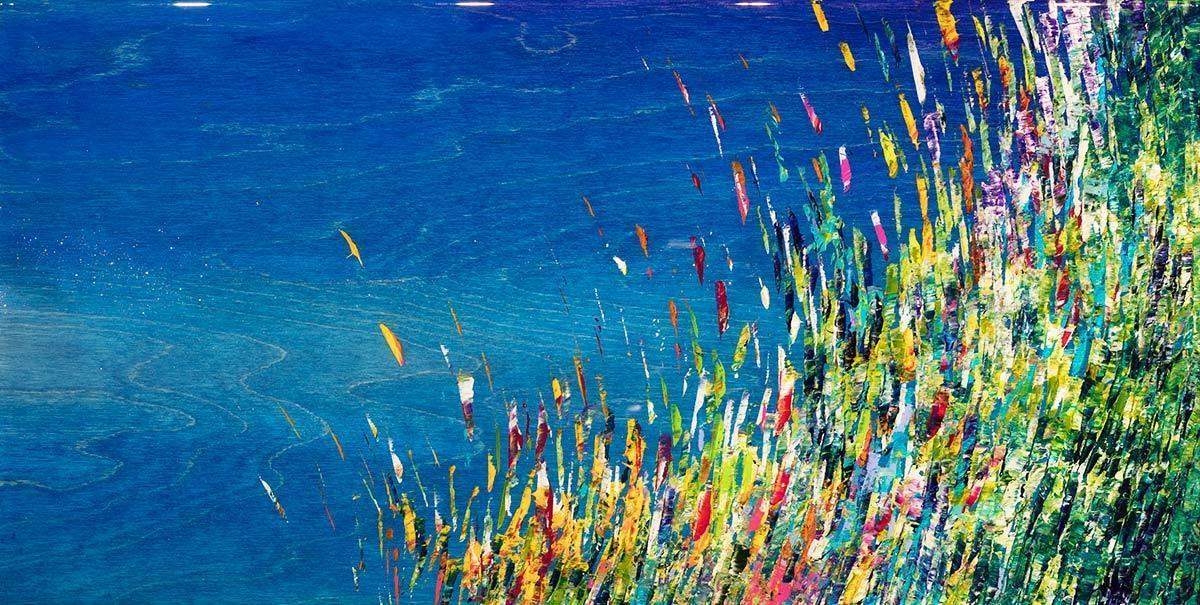 Movement - SOLD by artist Kate Taylor - Wyecliffe Galleries