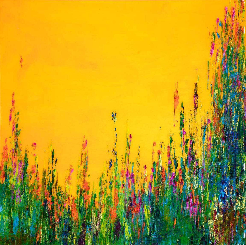 Reaching For The Sun - Original by artist Kate Taylor - Wyecliffe Galleries