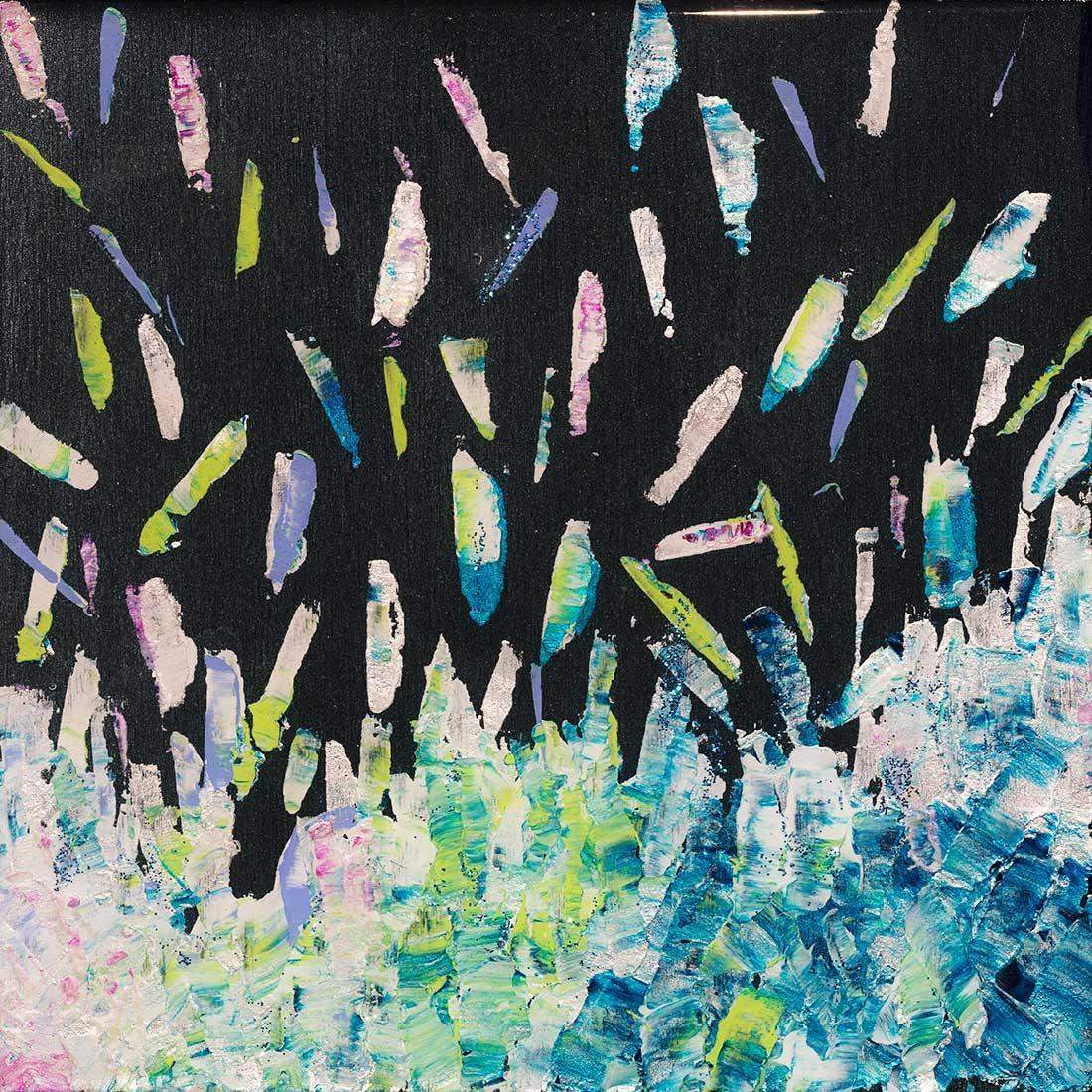 Showers Mini - Original by artist Kate Taylor - Wyecliffe Galleries
