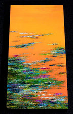 Tangerine Dream - Original - SOLD by artist Kate Taylor - Wyecliffe Galleries