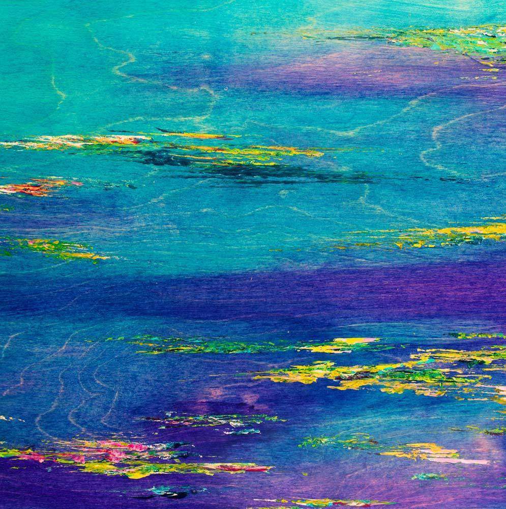 Twilight Indigo - Original - SOLD by artist Kate Taylor - Wyecliffe Galleries