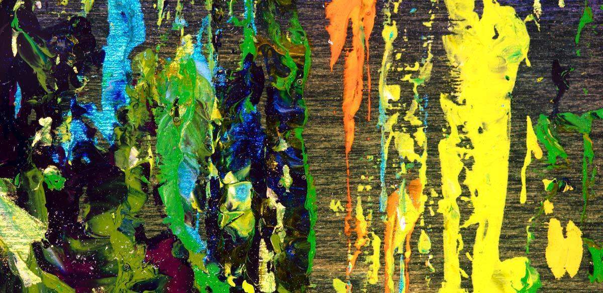 Violet Skies - Original by artist Kate Taylor - Wyecliffe Galleries