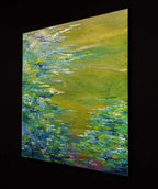 Water Reeds - Original - SOLD by artist Kate Taylor - Wyecliffe Galleries