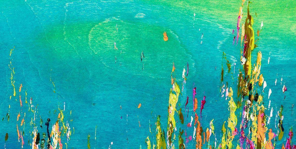 Wild Meadows - SOLD by artist Kate Taylor - Wyecliffe Galleries