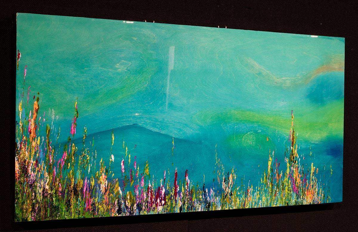 Wild Meadows - SOLD by artist Kate Taylor - Wyecliffe Galleries