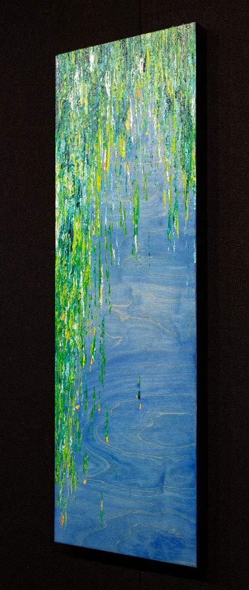 Wisteria Blue - Original by artist Kate Taylor - Wyecliffe Galleries