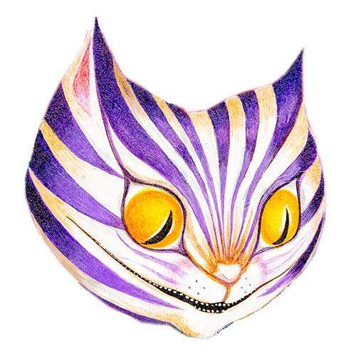 Alice in the Rose Garden - Original - SOLD by artist Kerry Darlington - Wyecliffe Galleries