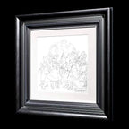 Alice in the Rose Garden - Sketch - SOLD by artist Kerry Darlington - Wyecliffe Galleries