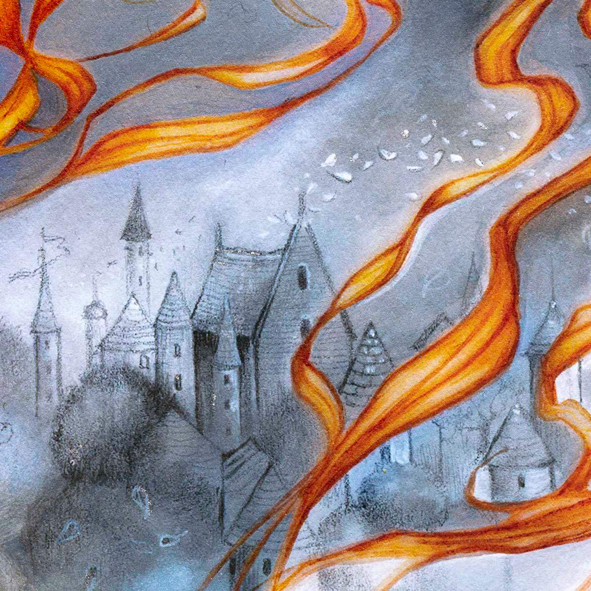 Astral Storylines - Edition by artist Kerry Darlington - Wyecliffe Galleries