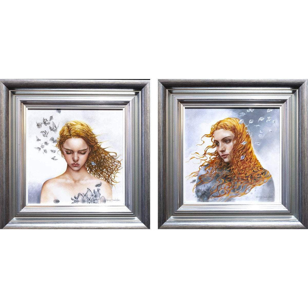 Becoming Nobody & Astral Storylines - Boutique Edition SET - SOLD by artist Kerry Darlington - Wyecliffe Galleries