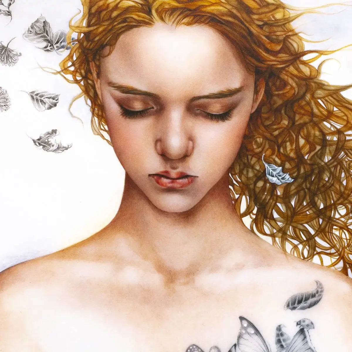 Becoming Nobody - Unique Edition - SOLD by artist Kerry Darlington - Wyecliffe Galleries