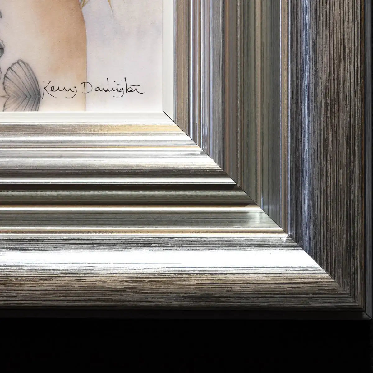 Becoming Nobody - Unique Edition - SOLD by artist Kerry Darlington - Wyecliffe Galleries