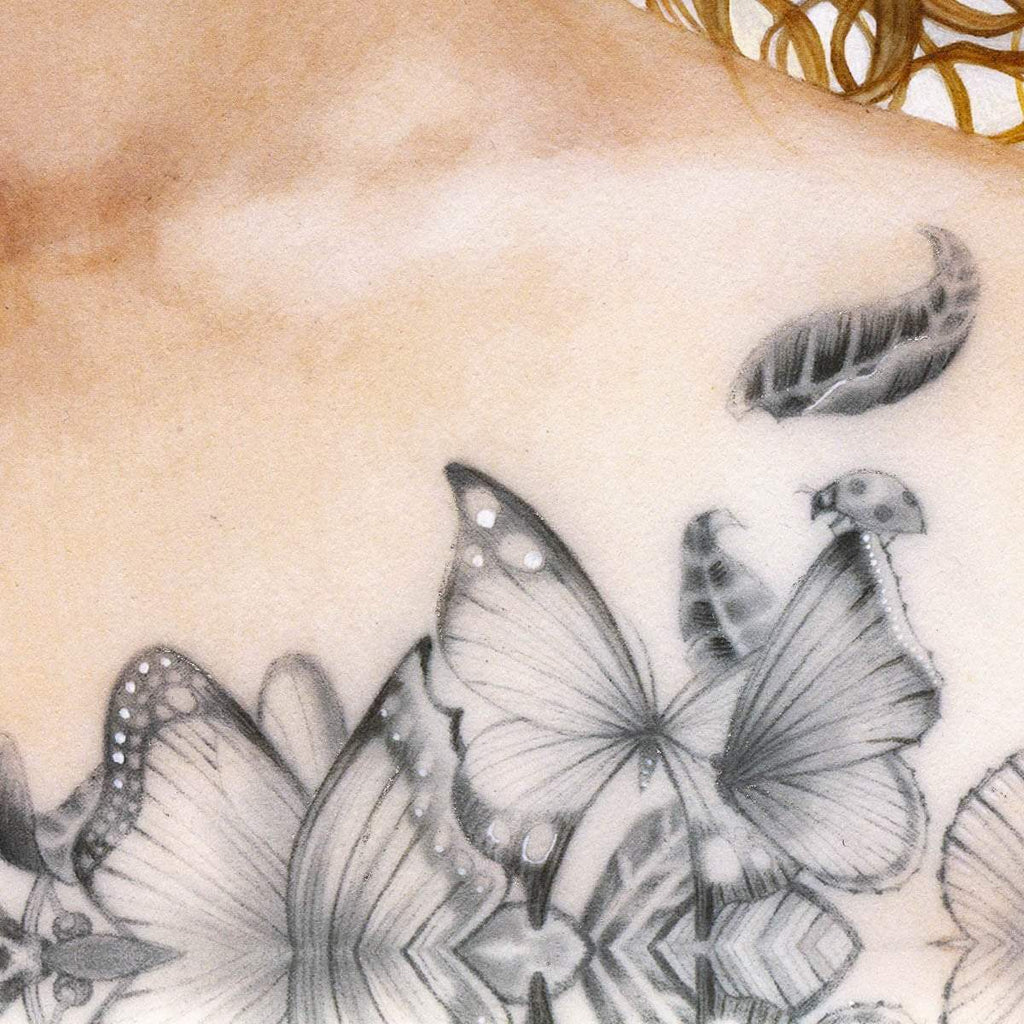 Becoming Nobody - Unique Edition - SOLD by artist Kerry Darlington - Wyecliffe Galleries