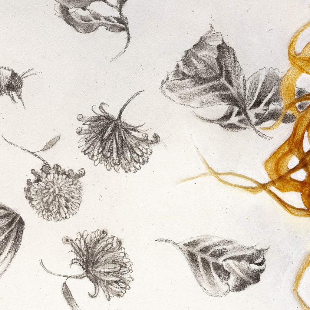 Becoming Nobody - Original - SOLD by artist Kerry Darlington - Wyecliffe Galleries