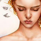 Becoming Nobody - Original - SOLD by artist Kerry Darlington - Wyecliffe Galleries