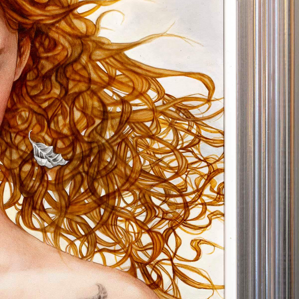 Becoming Nobody - Original - SOLD by artist Kerry Darlington - Wyecliffe Galleries