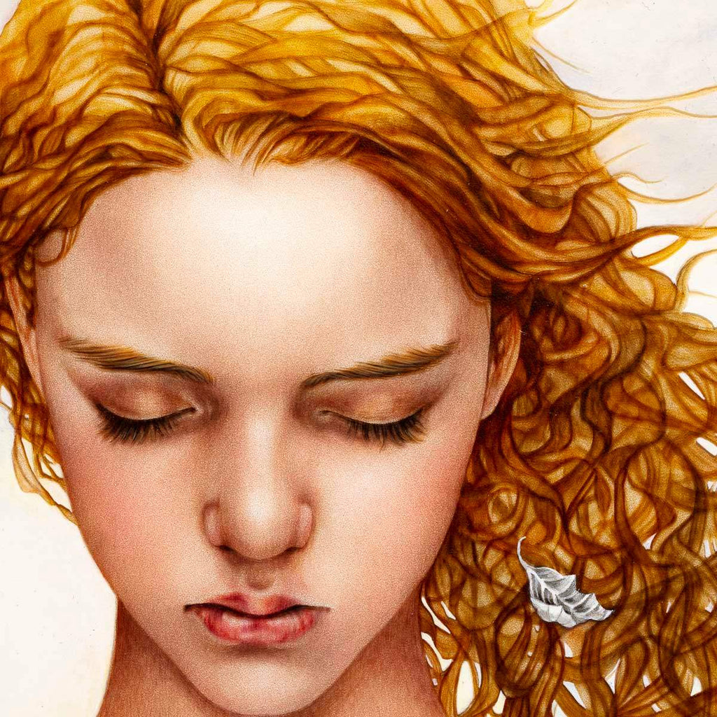 Becoming Nobody - Original - SOLD by artist Kerry Darlington - Wyecliffe Galleries