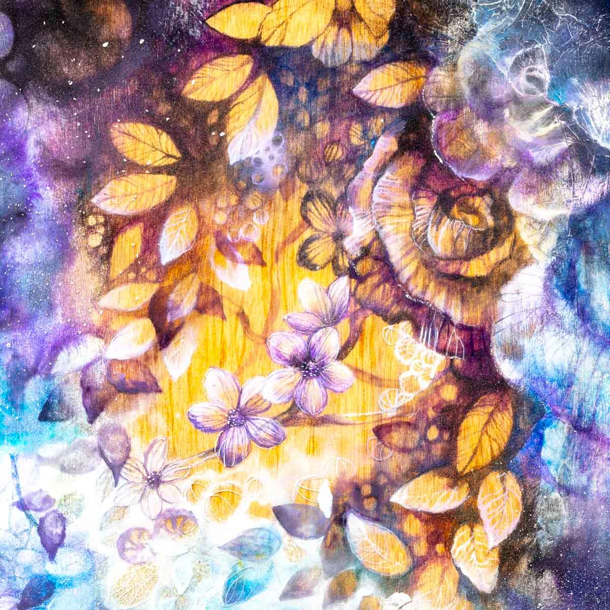 Illusions - Original - SOLD by artist Kerry Darlington - Wyecliffe Galleries