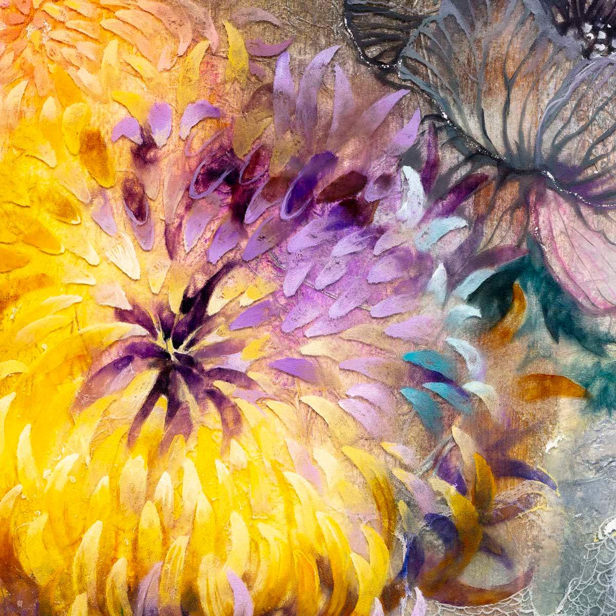 Illusions - Original - SOLD by artist Kerry Darlington - Wyecliffe Galleries