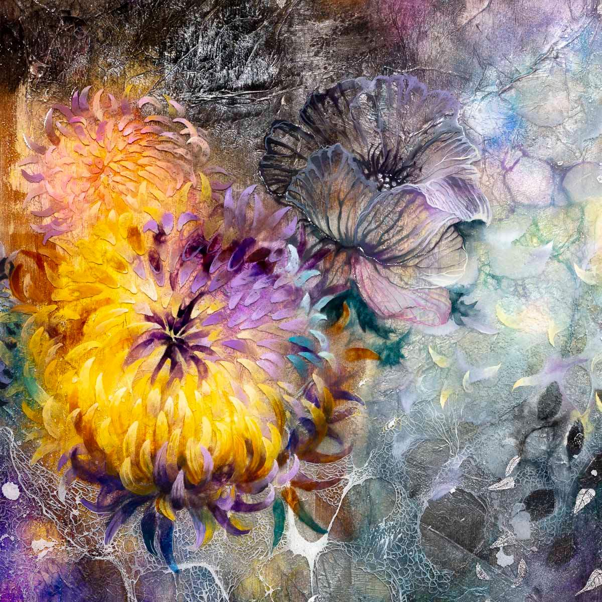 Illusions - Original - SOLD by artist Kerry Darlington - Wyecliffe Galleries