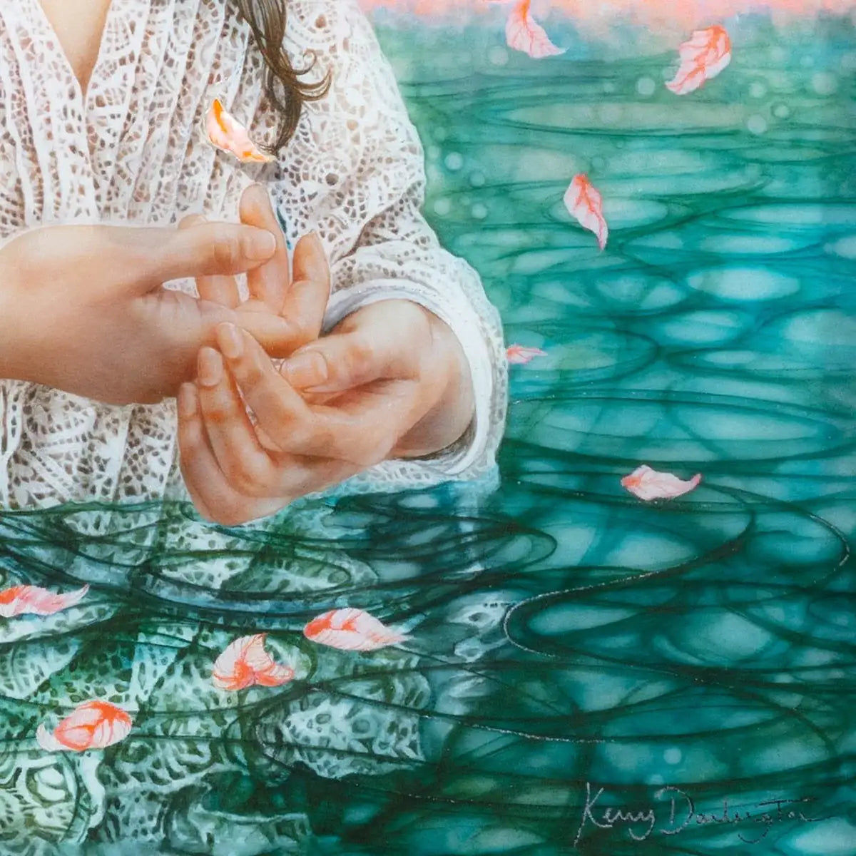 Internal Reflection - Edition by artist Kerry Darlington - Wyecliffe Galleries