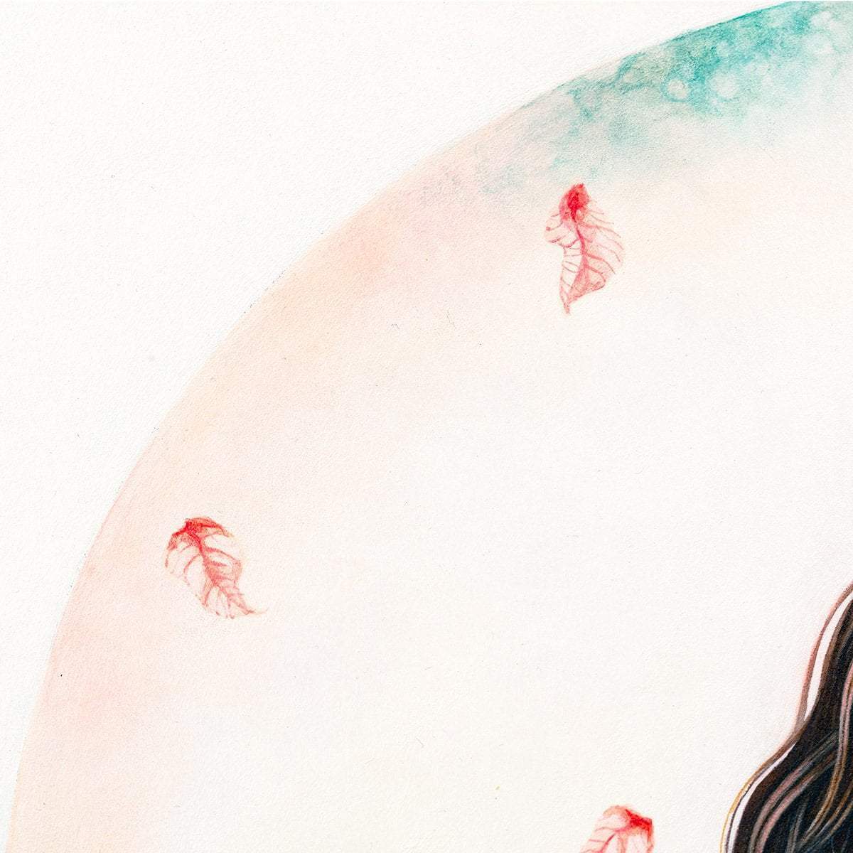 Internal Reflection - Original - SOLD by artist Kerry Darlington - Wyecliffe Galleries