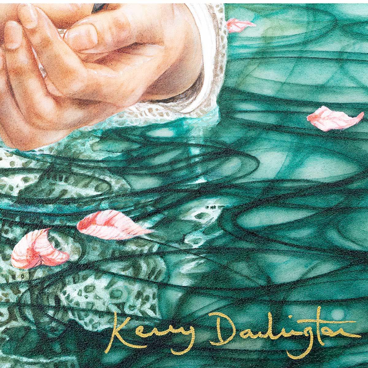 Internal Reflection - Original - SOLD by artist Kerry Darlington - Wyecliffe Galleries