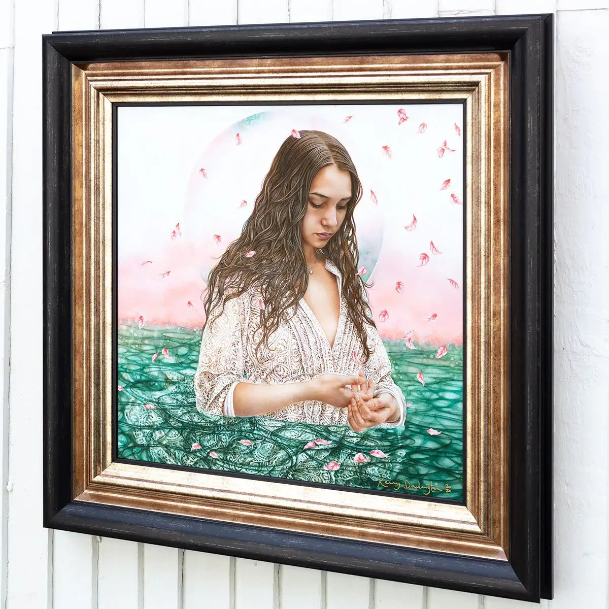 Internal Reflection - Original - SOLD by artist Kerry Darlington - Wyecliffe Galleries