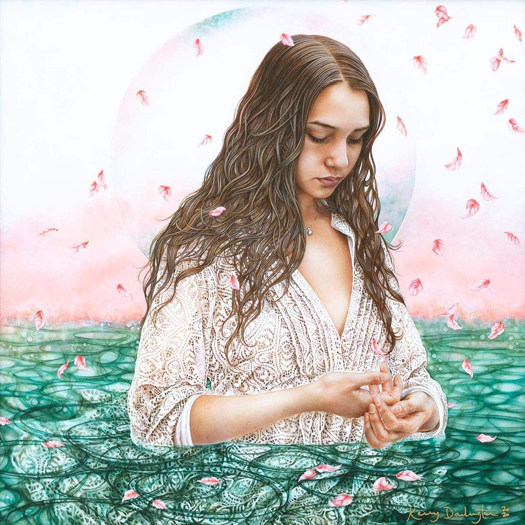 Internal Reflection - Original - SOLD by artist Kerry Darlington - Wyecliffe Galleries