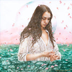 Internal Reflection - Original - SOLD by artist Kerry Darlington - Wyecliffe Galleries