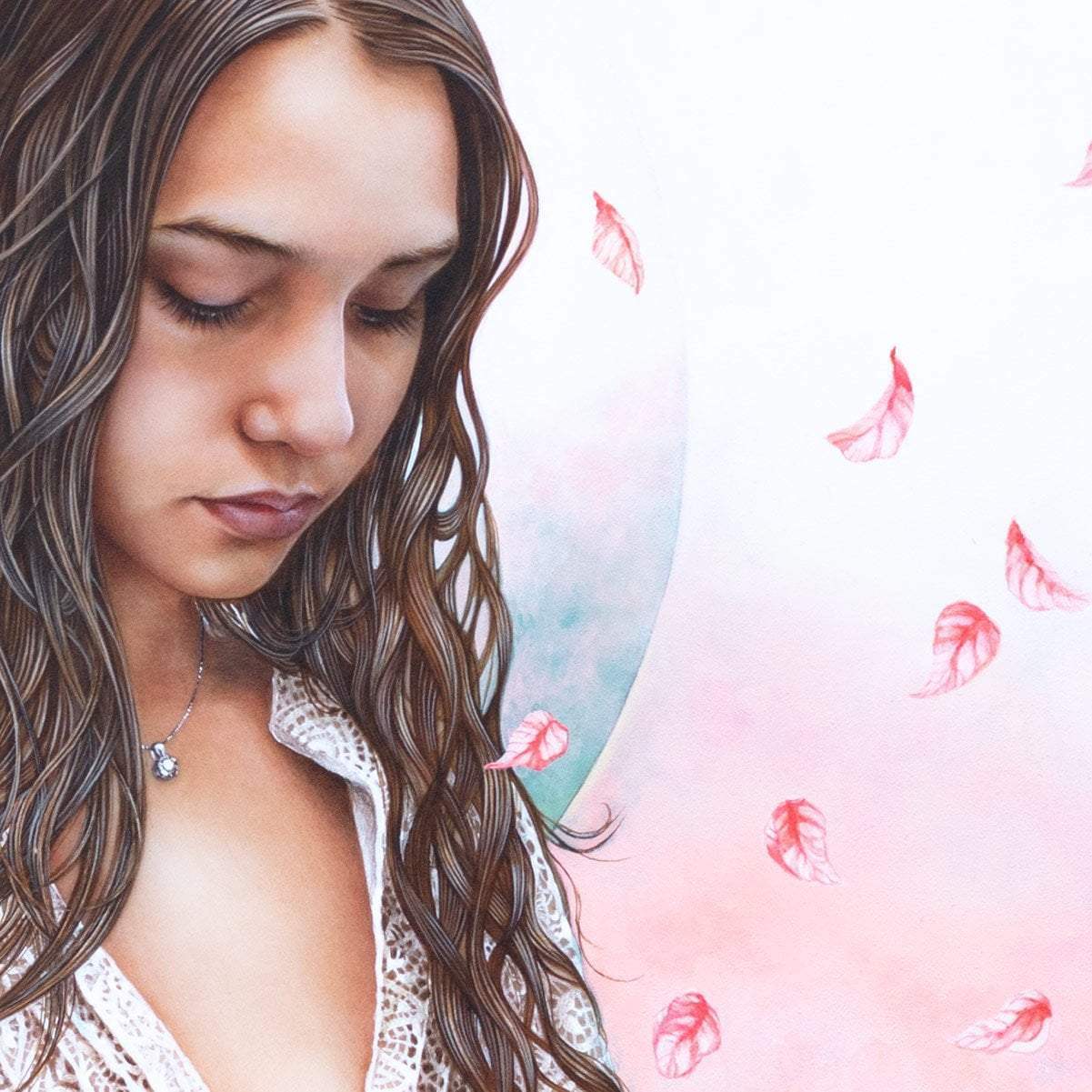 Internal Reflection - Original - SOLD by artist Kerry Darlington - Wyecliffe Galleries