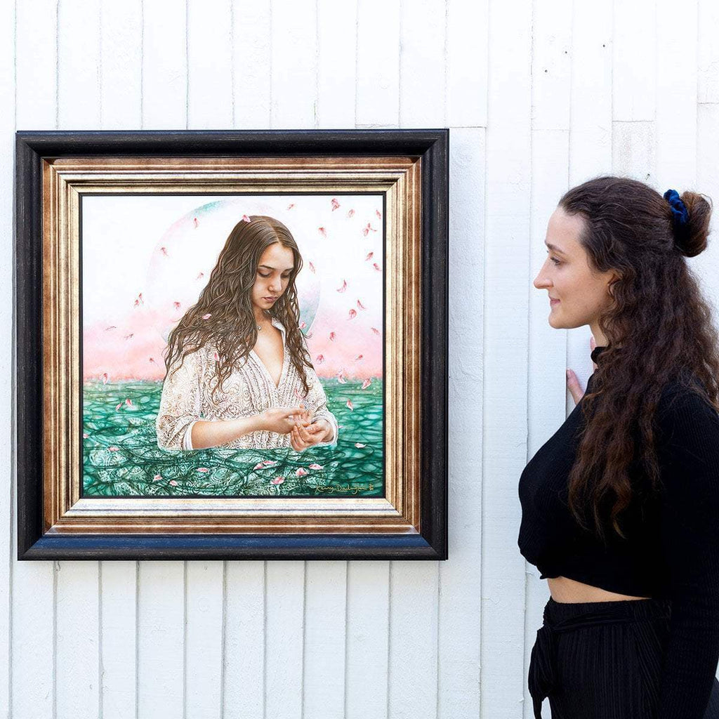 Internal Reflection - Original - SOLD by artist Kerry Darlington - Wyecliffe Galleries