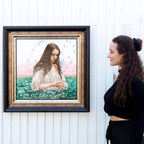 Internal Reflection - Original - SOLD by artist Kerry Darlington - Wyecliffe Galleries