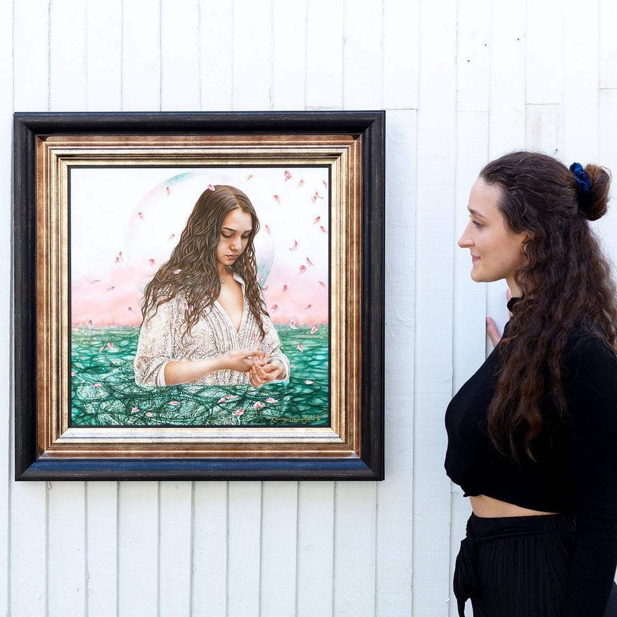 Internal Reflection - Original - SOLD by artist Kerry Darlington - Wyecliffe Galleries