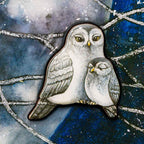 Walking Each Other Home - Edition - SOLD by artist Kerry Darlington - Wyecliffe Galleries