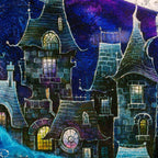 Walking Each Other Home - Edition - SOLD by artist Kerry Darlington - Wyecliffe Galleries