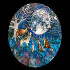 Walking Each Other Home - Edition - SOLD by artist Kerry Darlington - Wyecliffe Galleries