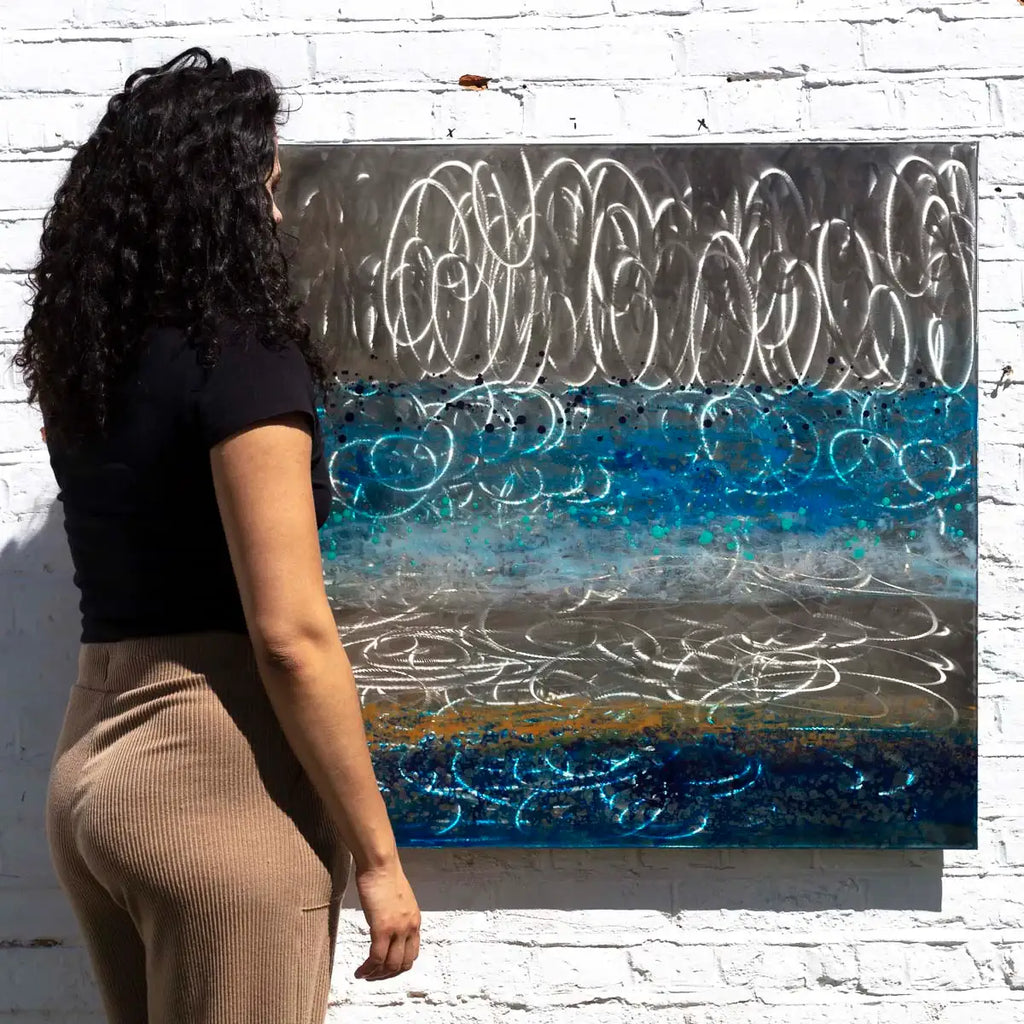 By The Sea I - Original by artist Ken Rausch - Wyecliffe Galleries